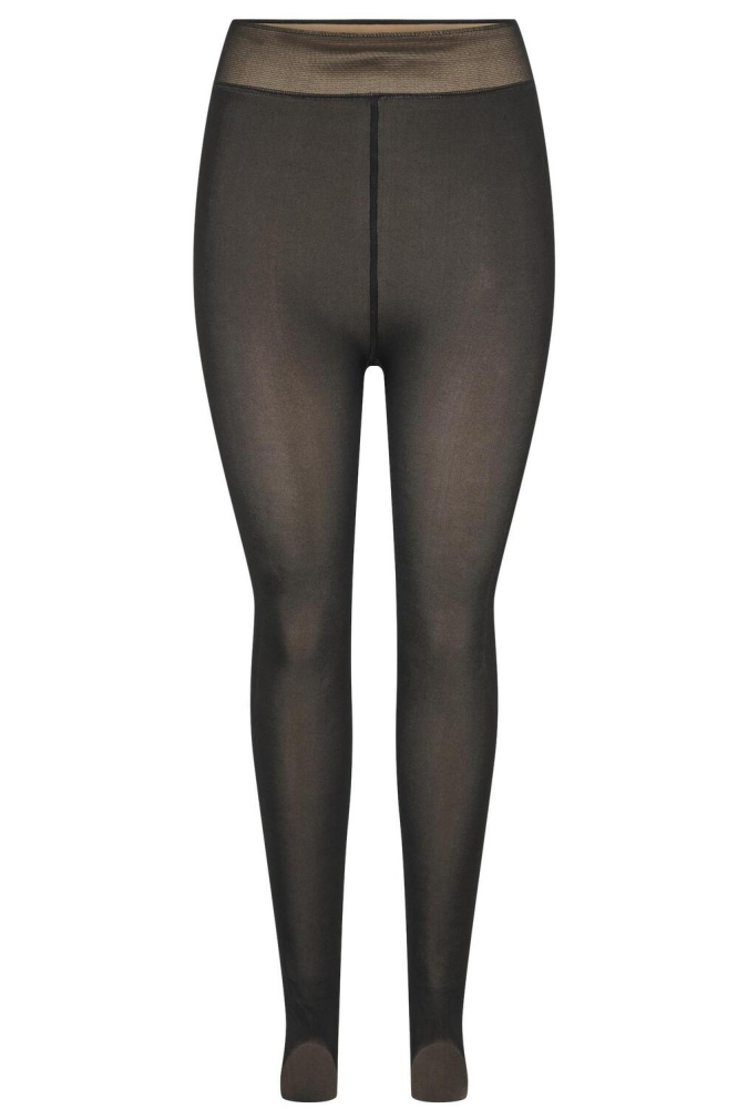 PCSOPHIE FLEECE TIGHTS 17151087 BLACK